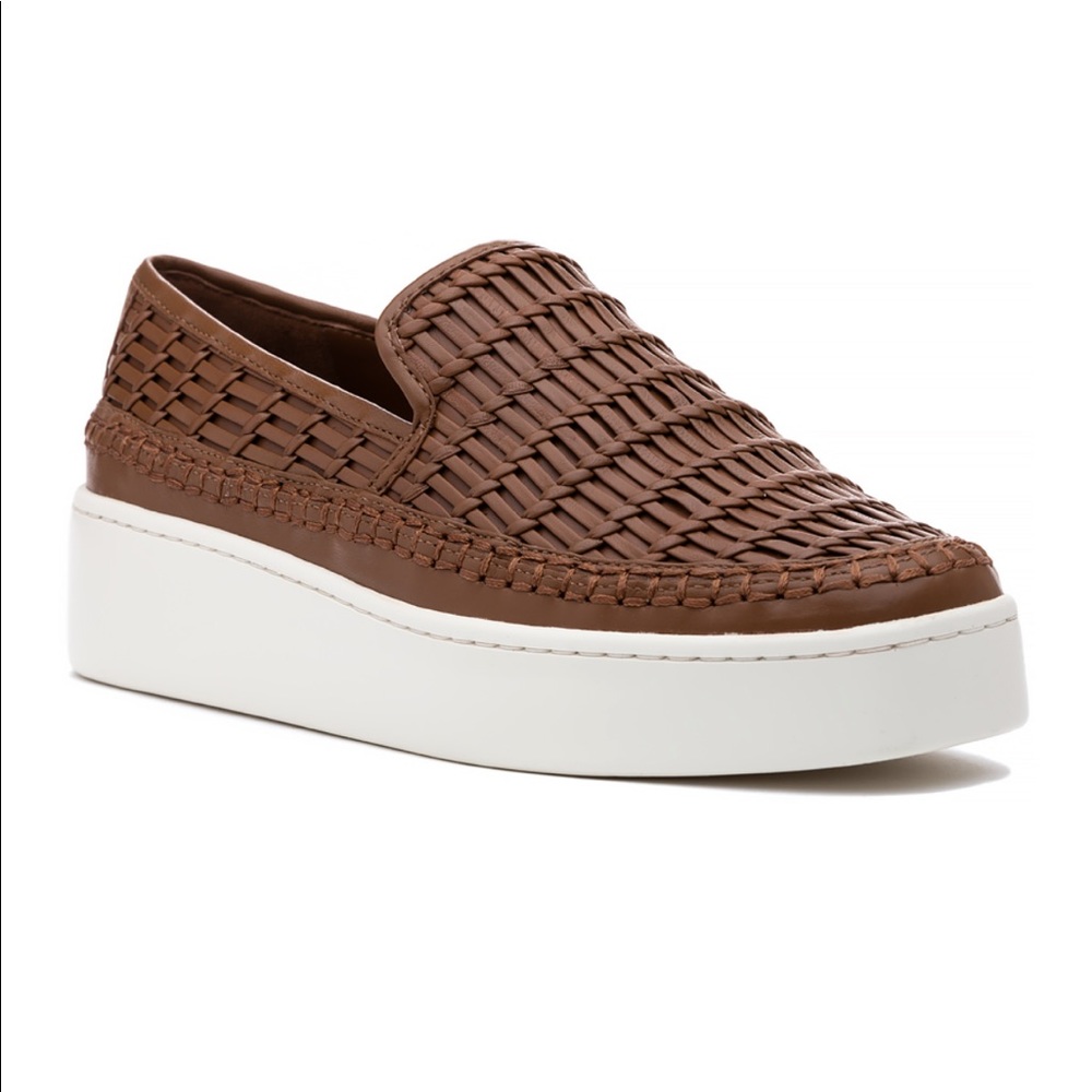 Vince STAFFORD SNEAKER ALMOND LEATHER